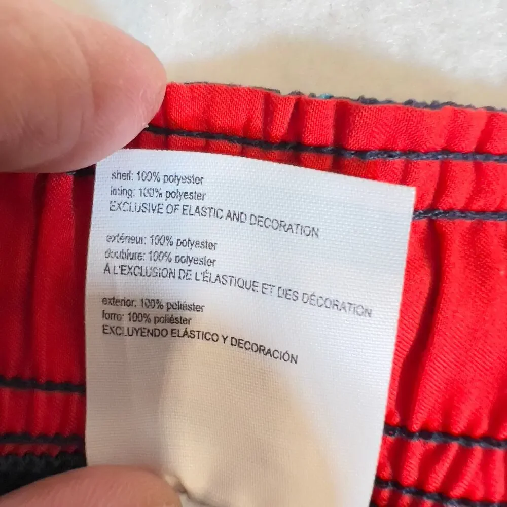 Speedo Bathing Suit Trunks Men's Small Mesh Lined Pockets Drawstring Beach Swim - Picture 7 of 14